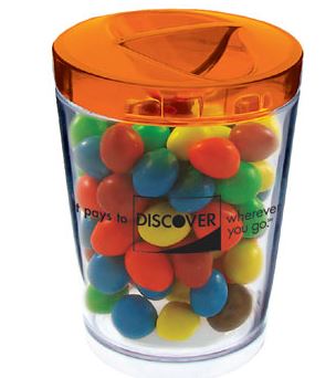 12 oz Custom Acrylic Candy Jar main image
